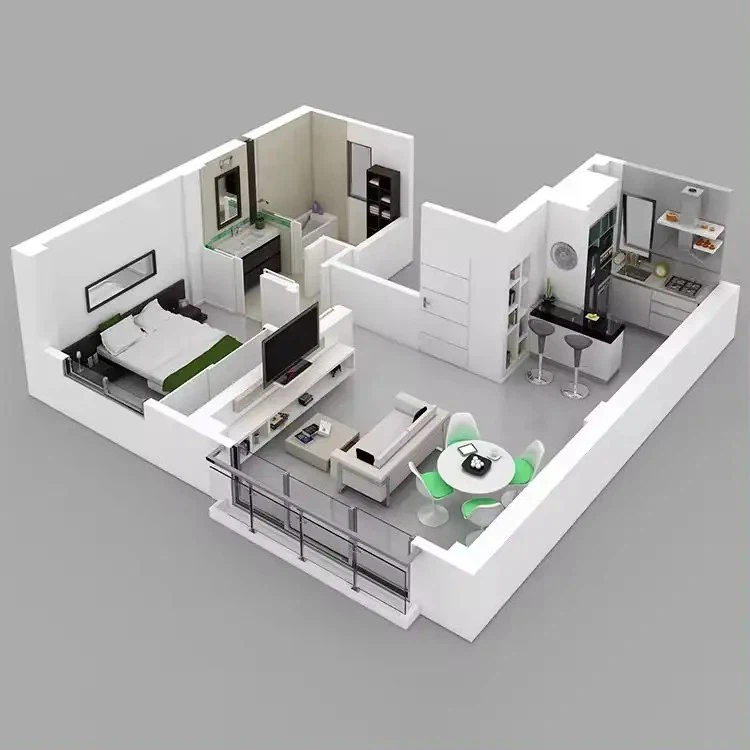 prefab villa house luxury5